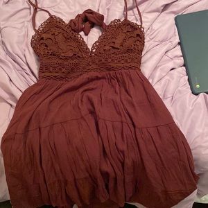 Brand new maroon dress